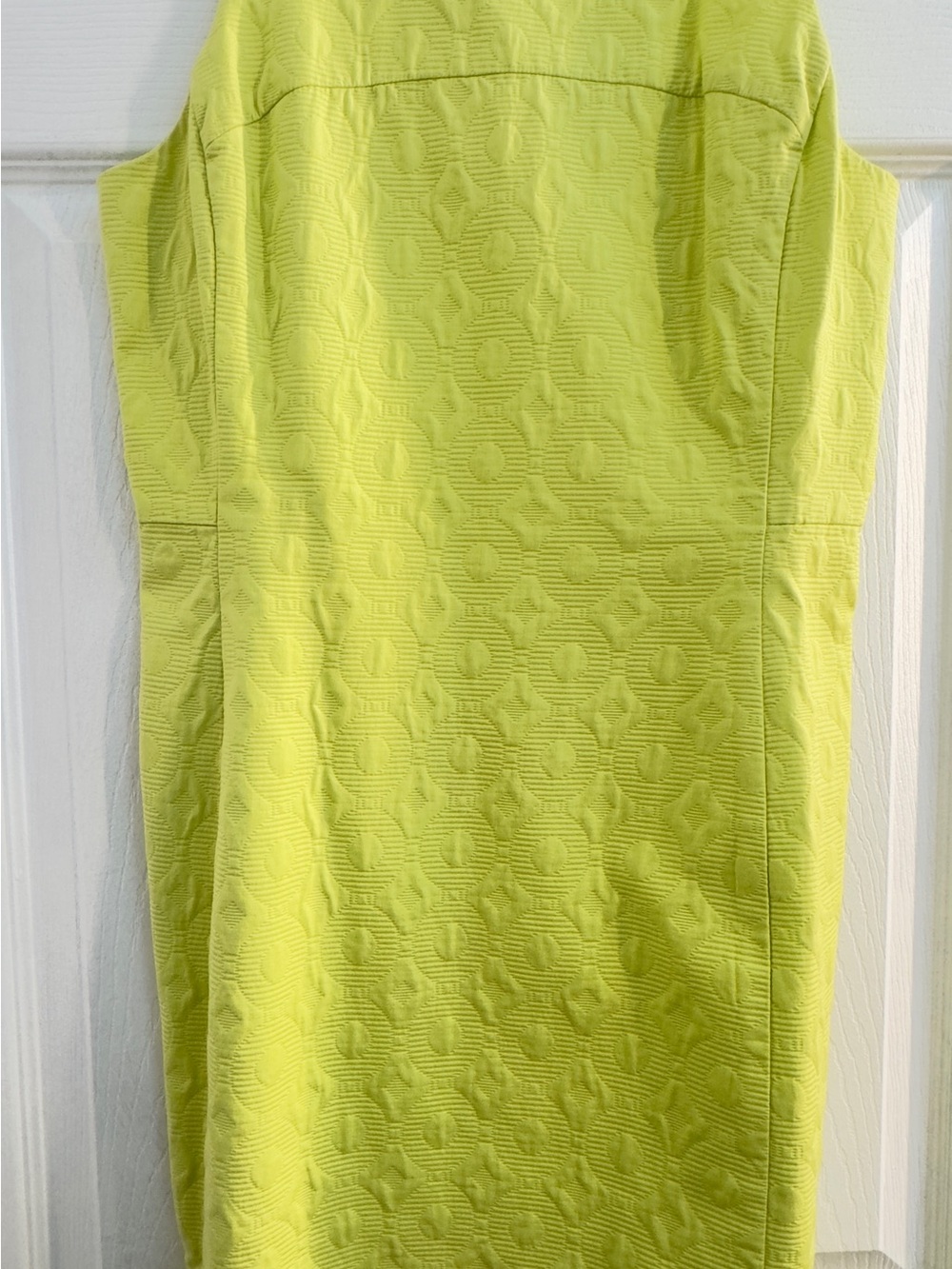 Banana Republic Lime Textured Mini Dress size 2